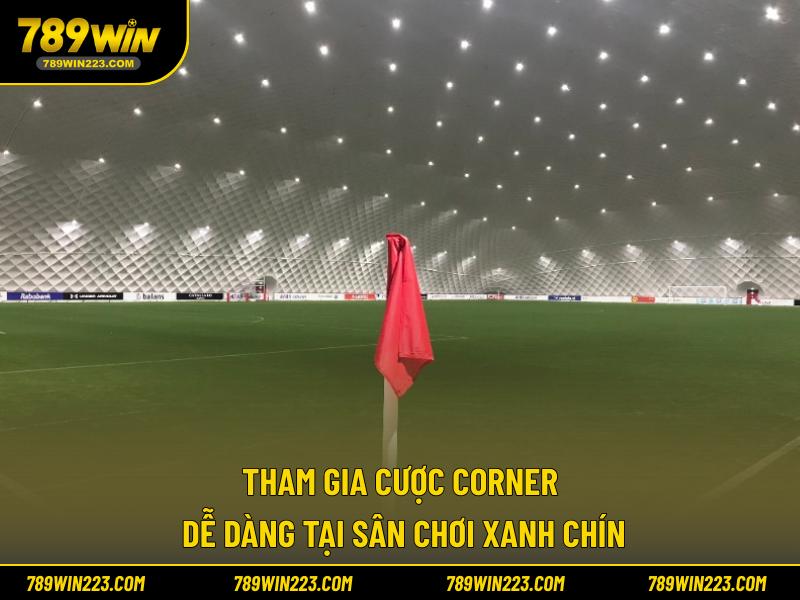 Tham gia cược corner dễ dàng tại sân chơi xanh chín